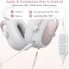 Redragon H510 Zeus White Wired Gaming Headset - Thumbnail Image 5