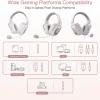 Redragon H510 Zeus White Wired Gaming Headset - Thumbnail Image 2